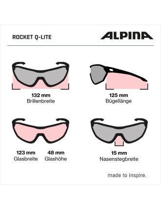 ROCKET Q-LITE Sports glasses