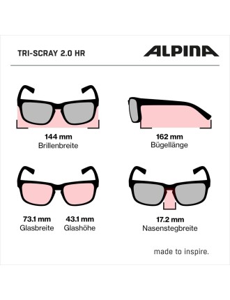 TRI-SCRAY 2.0 HR Sports glasses